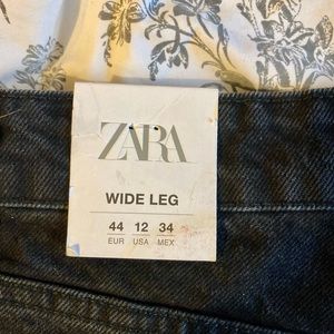 NWT Zara Wide-Leg Jeans
